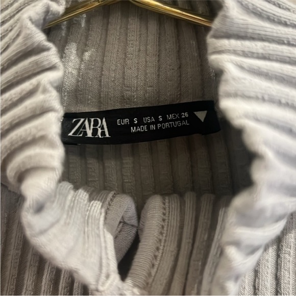 ZARA MOCK NECK TOP - Picture 5 of 6